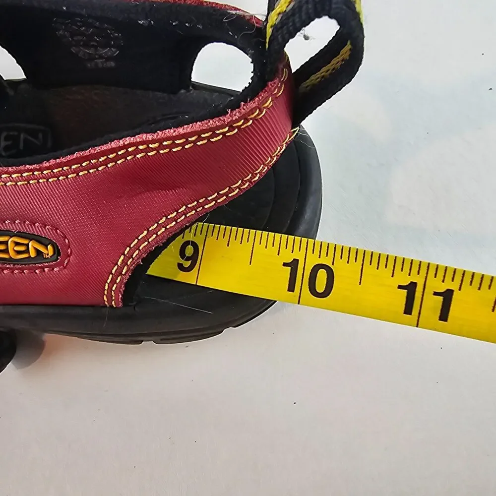 KEEN Newport H2 Womens Approx Sz 9 Red Waterproof Sport Hiking Sandals Outdoor - Picture 12 of 12
